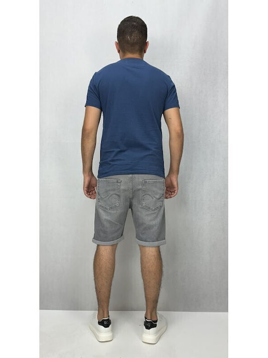 Ανδρική Βερμούδα Τζιν Grey Denim