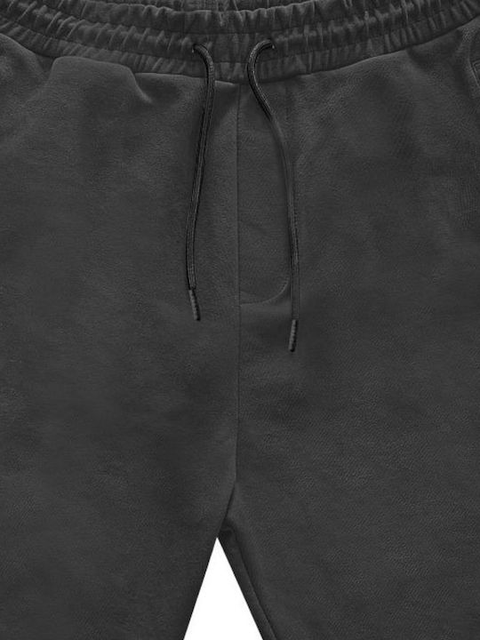 Rebase Ανδρική Βερμούδα Black