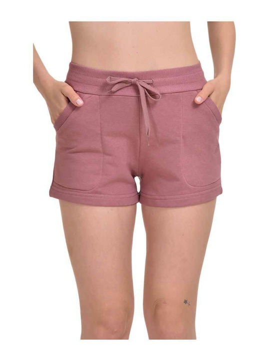 Women's Terry Shorts Purple