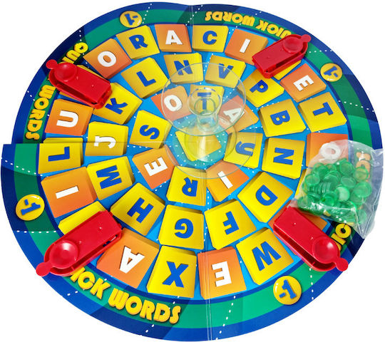 Board Game Quick Word Game for 2-4 Players 5+ Years Old (EN) Bufnitel