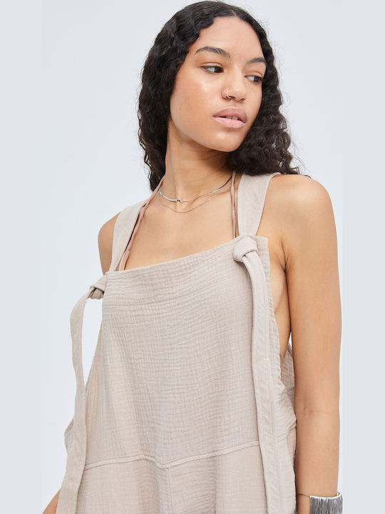Dungarees Sand Beige