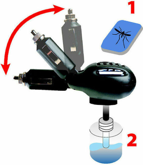 Car Mosquito Repellent Adapter Tablets or Liquid 2 in 1 12v