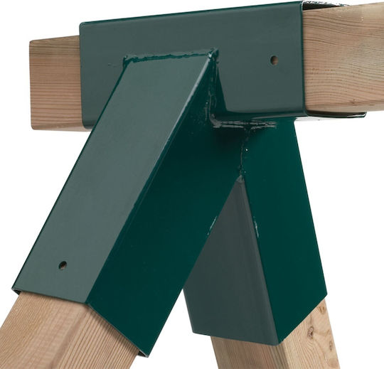 Blue Rabbit aus Metall Green