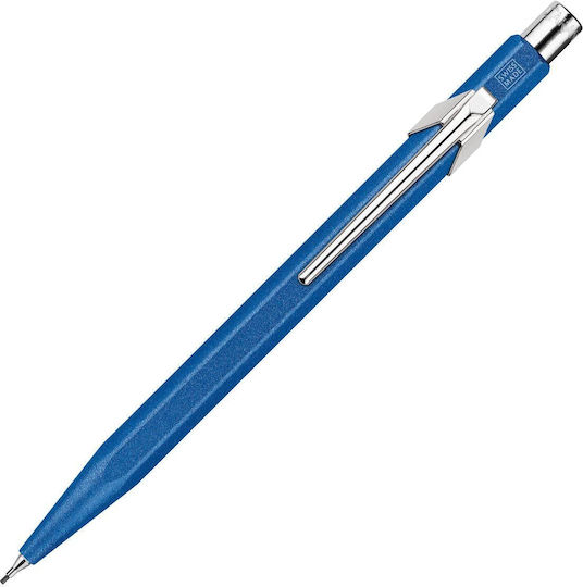 Caran D'ache Mechanischer Bleistift zum Zeichnen Metallisch 1Stück Blau