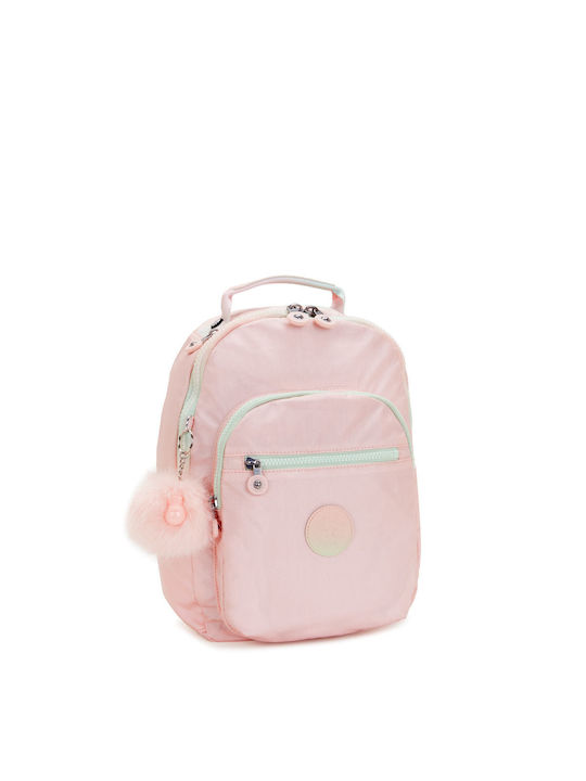 Kipling Seoul School Bag Backpack Junior High-High School Pink 14Liters