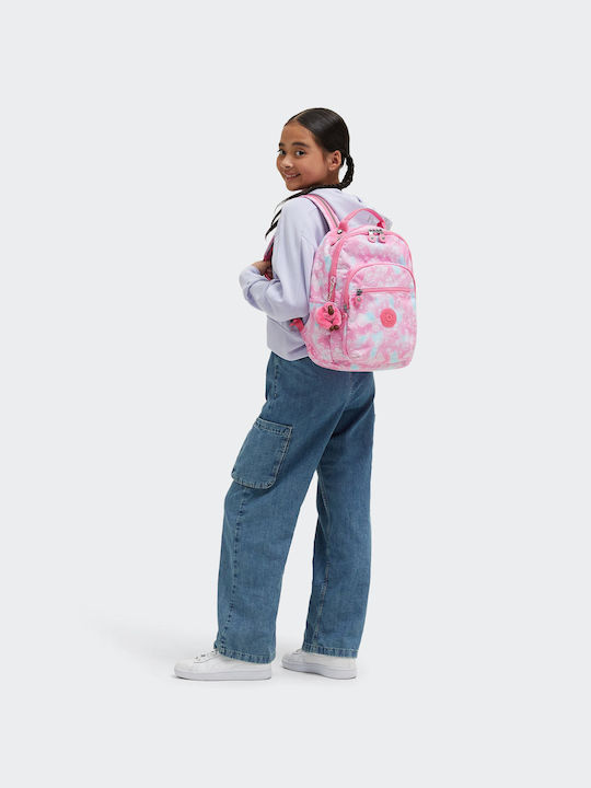 Kipling Seoul School Bag Backpack Elementary, Elementary Multicolour 14Liters