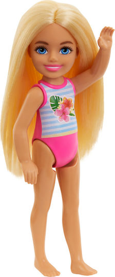 Barbie Swimsuit Κούκλα Chelsea για 3+ Ετών (Διάφορα Σχέδια) 1τμχ