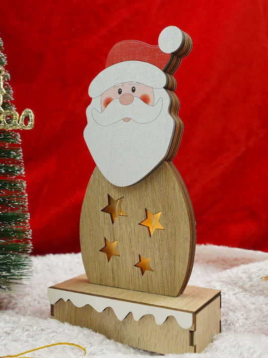 Illuminated Christmas Wooden Figure