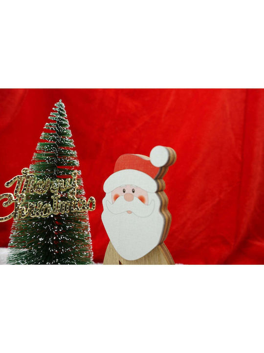 Illuminated Christmas Wooden Figure