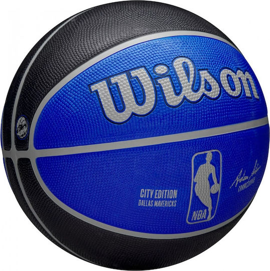 Wilson Team City Edition Dallas Mavericks Basketball Draußen