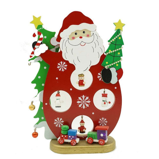 Santa Claus Red 24.5x18cm