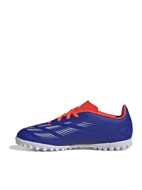 Predator Club Kids Turf Soccer Shoes Lucid Blue / Cloud White / Solar Red