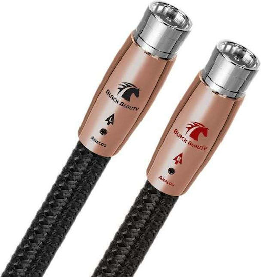Audioquest Black Beauty Xlr Analog Audio Interconnect Cable 2m
