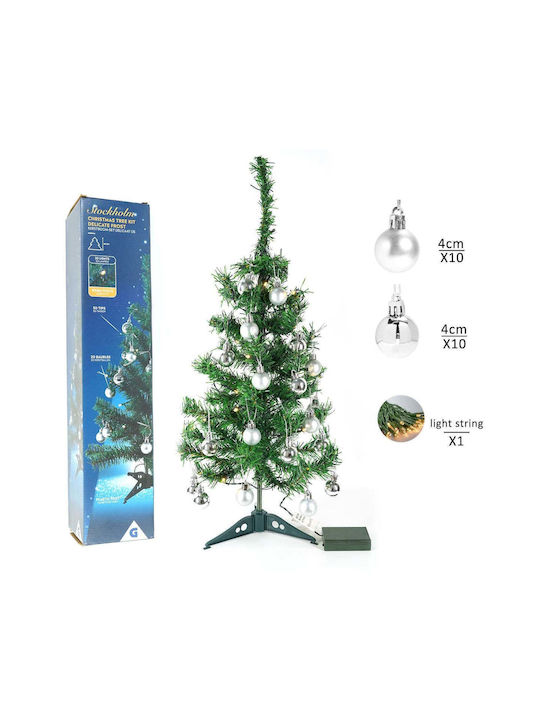 Коледно дърво 60cm с LED Осветление