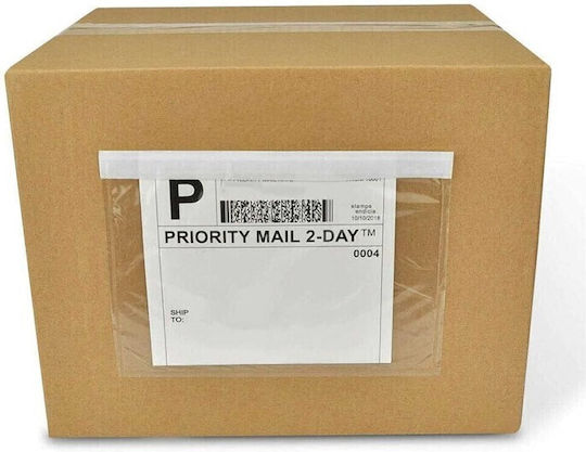thessPACK Plastic Binder Pockets for Documents 250pcs