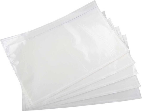 thessPACK Plastic Binder Pockets for Documents 250pcs