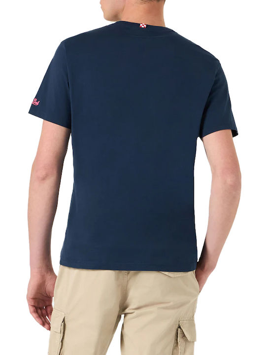 MC2 Men's Short Sleeve T-shirt Navy Blue