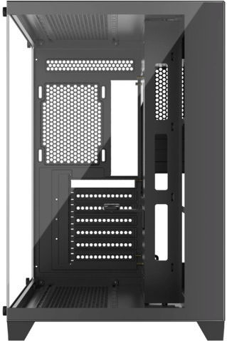 1STPLAYER Megaview MV8-TP Gaming Midi Tower Κουτί Υπολογιστή με Πλαϊνό Παράθυρο Μαύρο