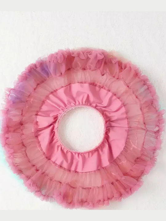 Kinder Tutu Rock aus Tüll Mehrfarbig