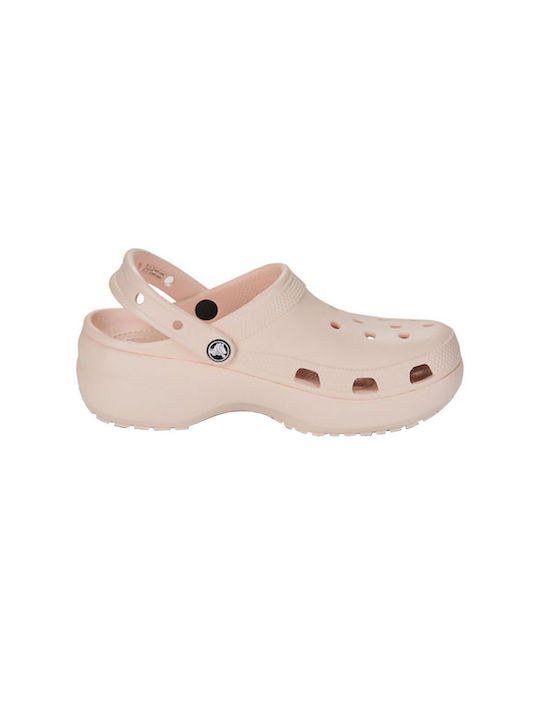 Crocs Γυναικεία Σαμπό Ροζ
