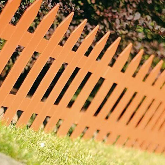 Garduri din Plastic în Culoarea Maro 35cm x 3.2m