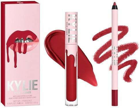 Kylie Cosmetics Сет за грим за лицето Устни 403 Bite Me 2бр