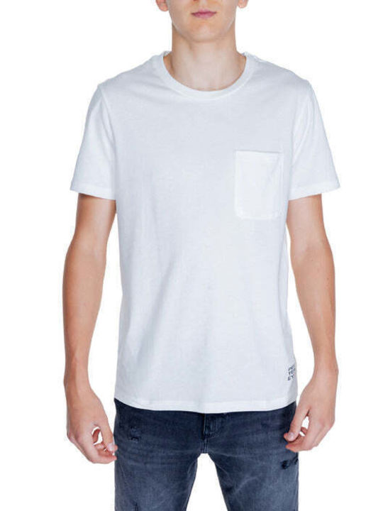 Peuterey Men's Short Sleeve T-shirt White