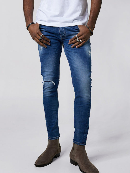 Tigha Jean της σειράς Morten σε Slim γραμμή - 9994 522 Mid Blue