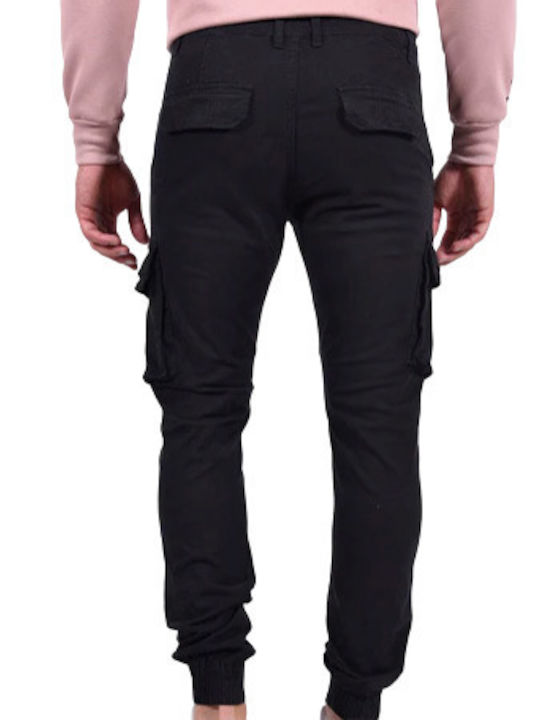 Men's Cargo Trousers Black