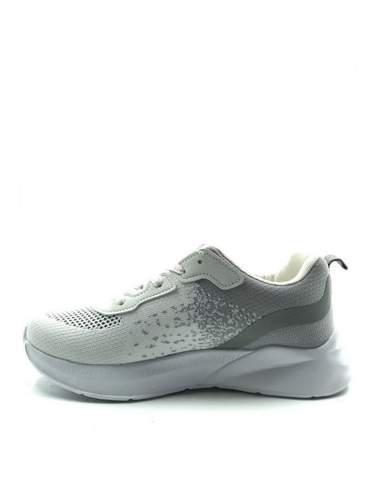 Treintas Women's Athletic Sneakers Trientas L3766 in White-Grey Color (Blanco)