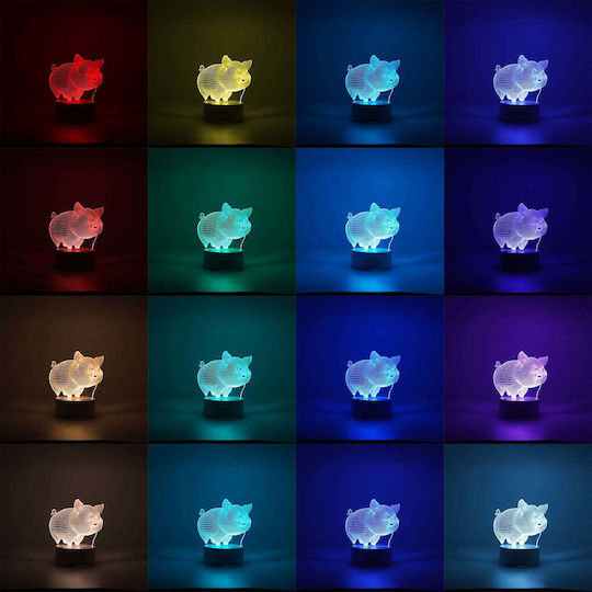 Φωτιστικό LED 3D Illusion Φωτιστικό LED 3D Illusion