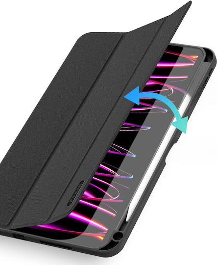 Dux Ducis Domo Flip Cover Μαύρη (iPad Pro 11" 2024)