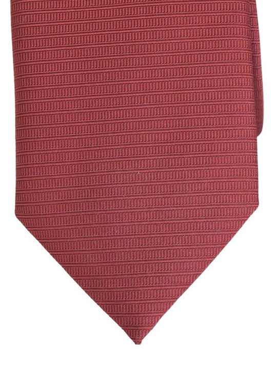 Boss Men's Tie Silk in Red Color Boss Men's Tie Silk in Red Color