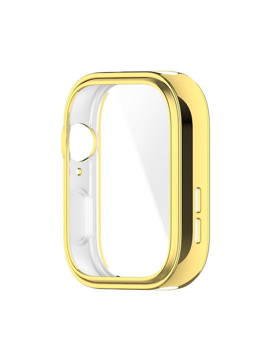 Θήκη Σιλικόνης σε Χρυσό χρώμα για το Xiaomi Redmi Watch 3 Lite / Watch 3 Active