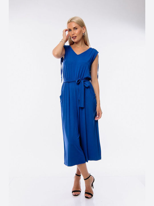 De Damă Salopetă Blue royal blue