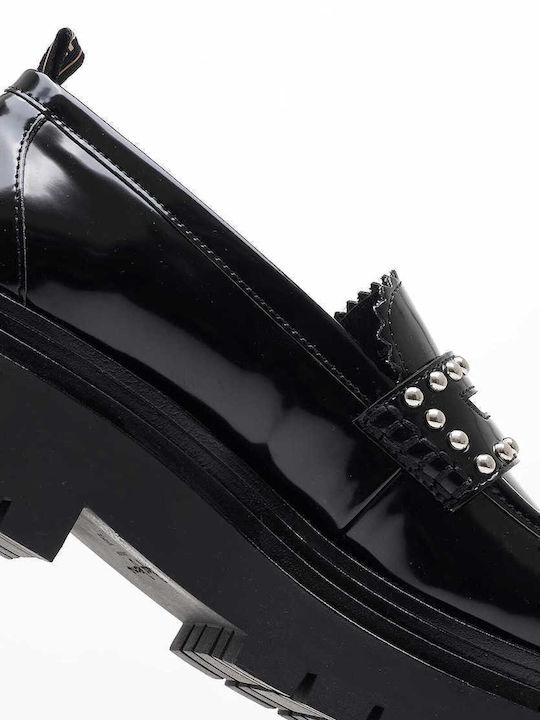Damen Loafers in Schwarz Farbe