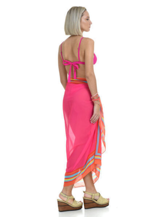 Miandmi Women's Pareo - Fuchsia Print Skirt