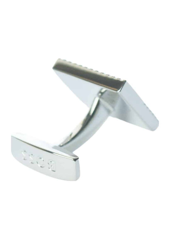 Boss Cufflinks in Silver Color