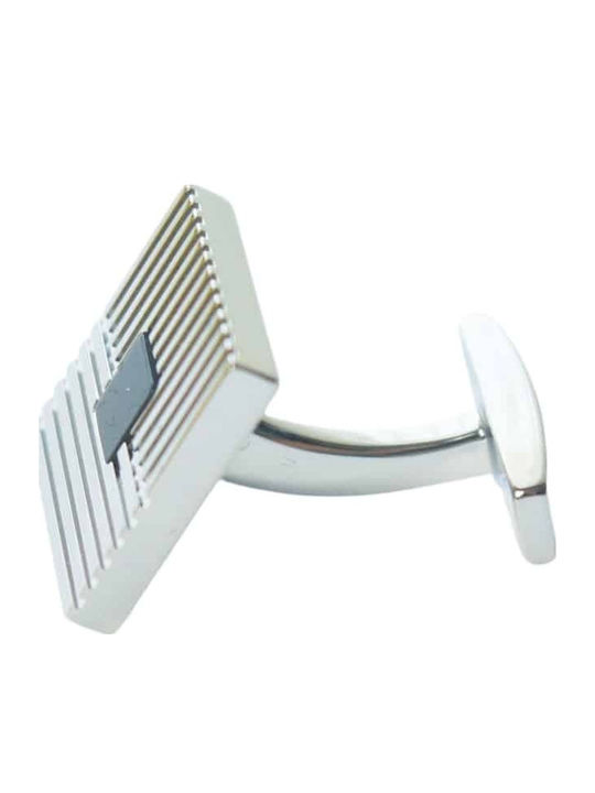 Boss Cufflinks in Silver Color