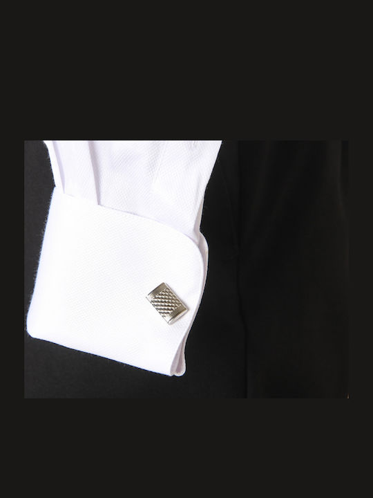Men's Suit with Vest Regular Fit Black