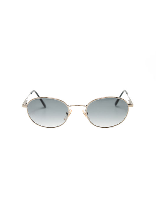 Sisley Sunglasses with Gold Metal Frame and Gray Gradient Lens SLY339 430