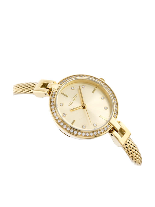 Paul Lorens Women's Watch with Gold Metal Bracelet
