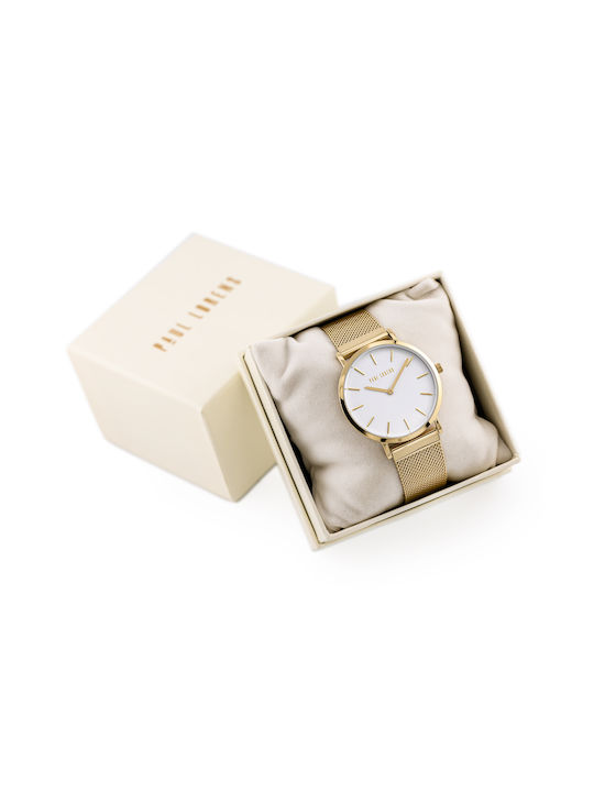 Paul Lorens Watch with Gold Metal Bracelet