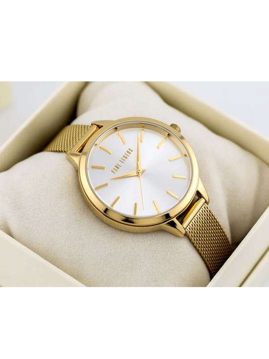 Paul Lorens Women's Watch with Gold Metal Bracelet