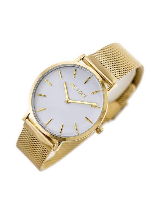Paul Lorens Watch with Gold Metal Bracelet