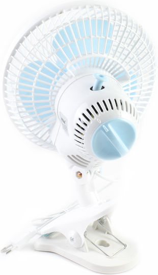 Andowl Tischventilator 25W Lüfterdurchmesser 22cm Weiß