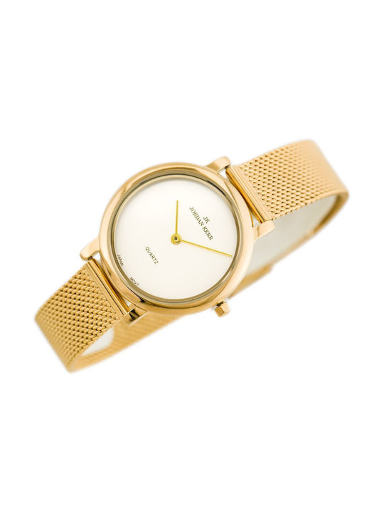 Jordan Kerr Watch with Gold Metal Bracelet