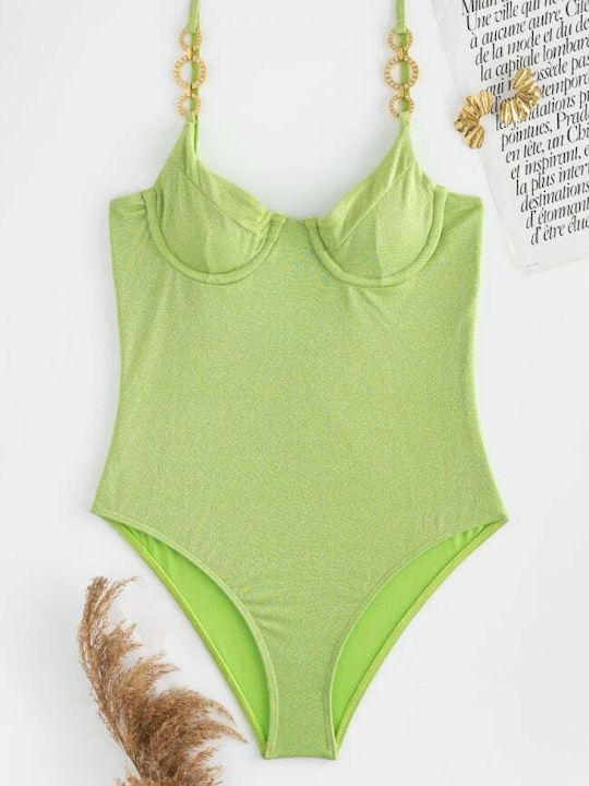 Ολόσωμο Μαγιό Lime