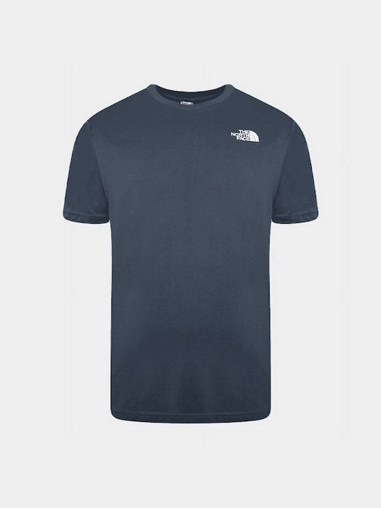 The North Face Simple Dome Ανδρικό T-shirt Κοντομάνικο Μπλε Navy