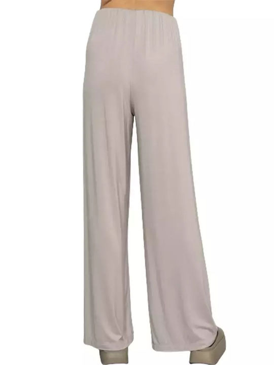 Lotus Eaters Women's Fabric Trousers Beige